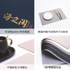 Ningxin simple and colorful PVC imitation leather placemats, waterproof and oil-proof table MATS, thickened heat-insulating hotel and household Western placemats details Picture